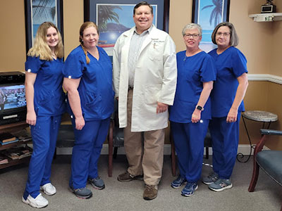 dr. skaziak and staff